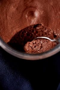 Vegansk chokolademousse