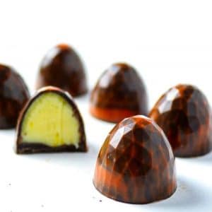 Appelsin ganache til fyldte chokolader
