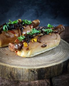 Sous Vide Okse Gourmet Hotdogs