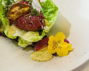 Kokkens smørrebrød med tatar
