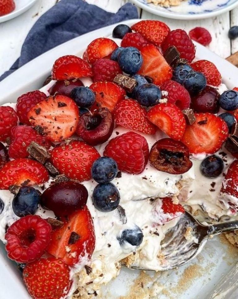 Har du hørt om flødebollekagen? Sommerens nemmeste dessert
