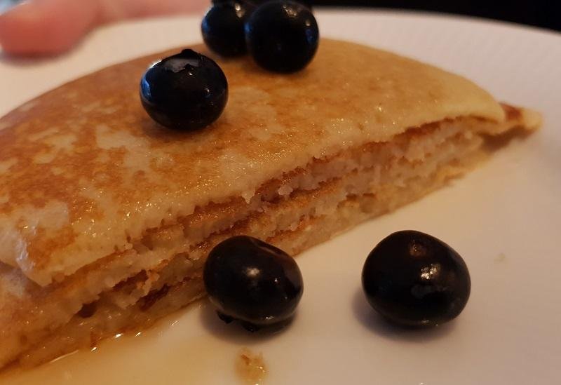 Amerikanske pandekager med vanilje