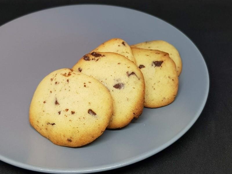 Chokoladedråber småkager