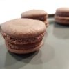 Macarons med saltkaramel