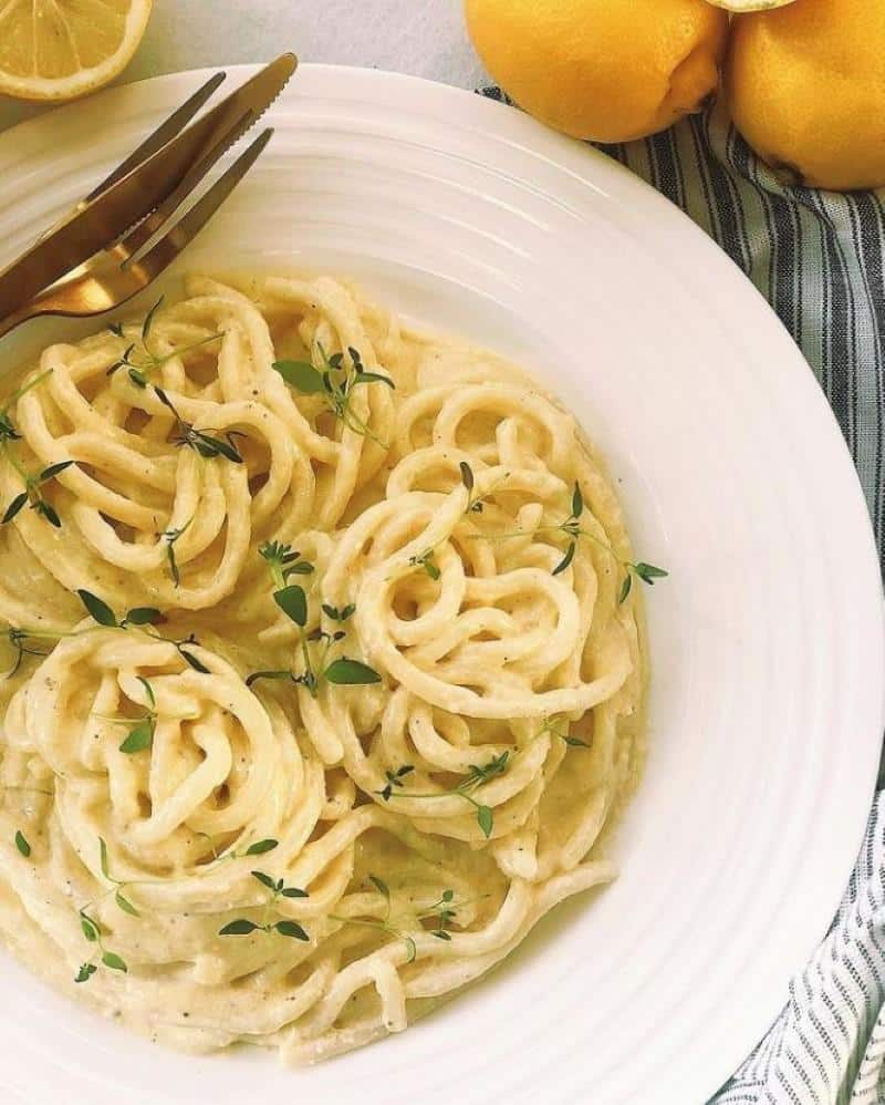 Pasta limone