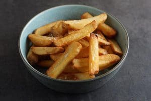 Pommes frites sous vide