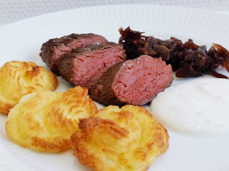 Teres Major med Pommes Duchesse