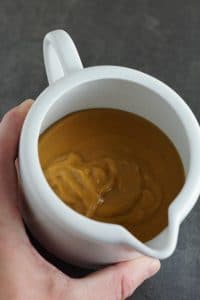 Velouté med mørk roux (sauce)