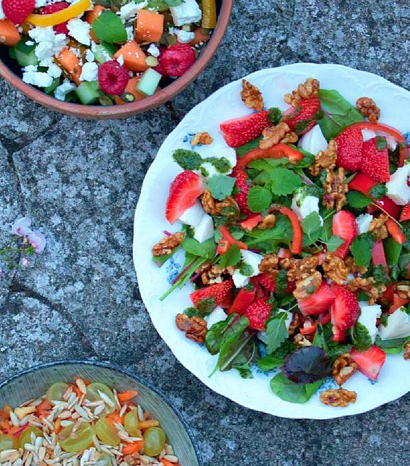 Jordbærsalat