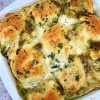 Brydebrød med pesto, mozzarella og hvidløg