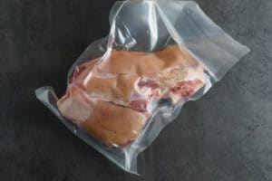 Svineskank sous vide