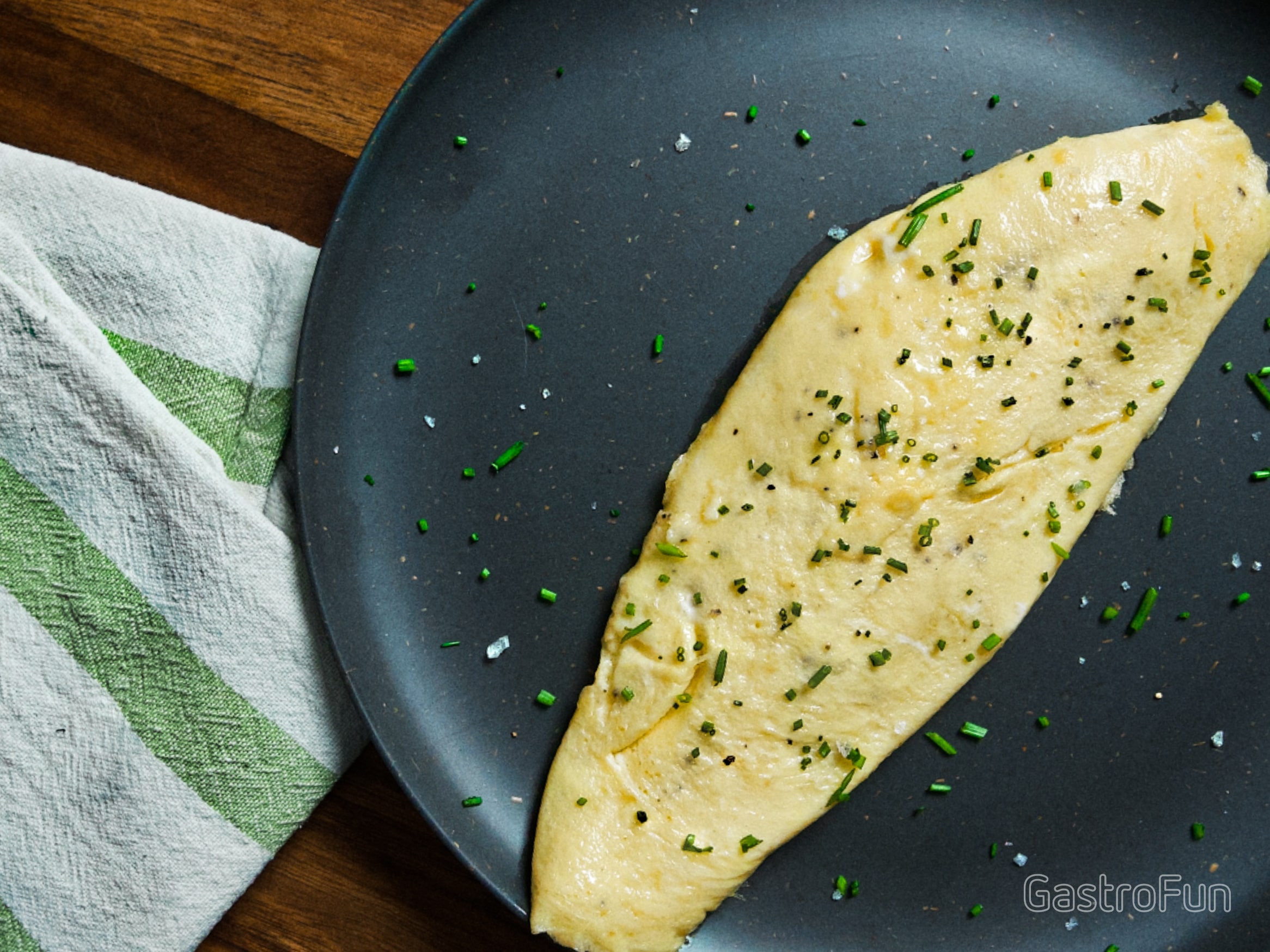 Fransk omelet - cremet og lækker