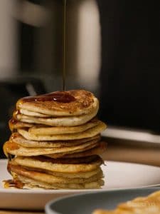 Amerikanske pandekager i sifon