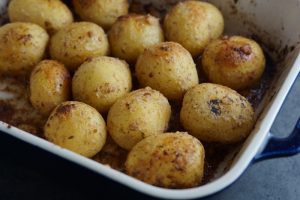 Ovnbagte kartofler med parmesan