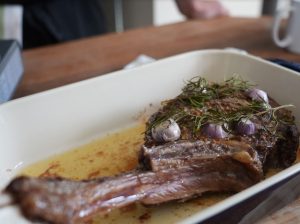 Tomahawk steak