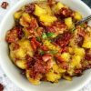 Æbleflæsk med bacon