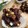 Cornflakestoppe med Nougat og Chokoladegranola