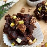 Cornflakestoppe med Nougat og Chokoladegranola