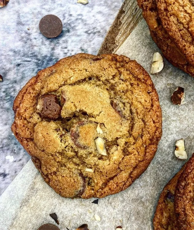 De bedste cookies med chokolade og hasselnødder1