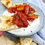 Fetadip med bagte tomater og hjemmelavede tortillachips (2)