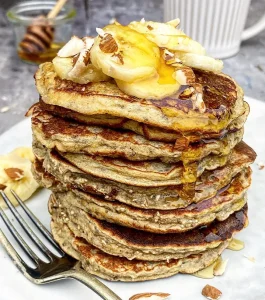 Gluten – og sukkerfri bananpandekager