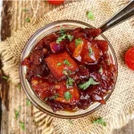 Hjemmelavet spicy tomatchutney