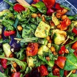 Kikærtesalat med grøntsager og krydderurter1