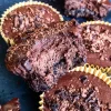 Mini chokolade cheesecakes