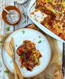 Sundere vegetarisk moussaka