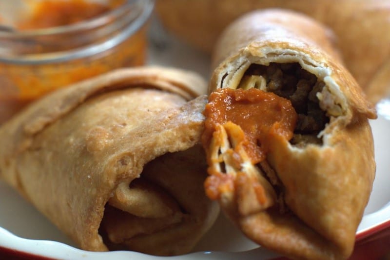 Chimichanga (friturestegt burrito)