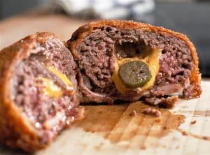 Friturestegt Burger uden brød
