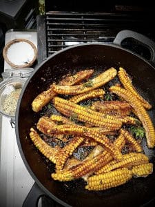 Grillet Majs Spareribs