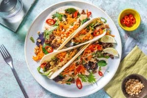 Vietnamesiske oksekødstacos