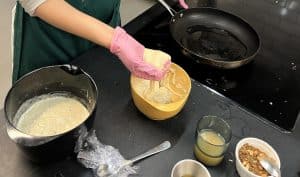 Hotteok – koreansk dessertpandekage