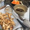 Friteret kylling med asiatisk sauce