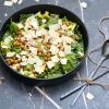 Grøn sommersalat med kikærter