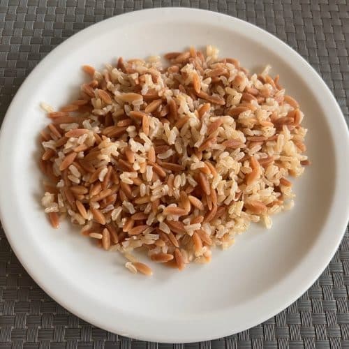 Basmatiris og Orzo