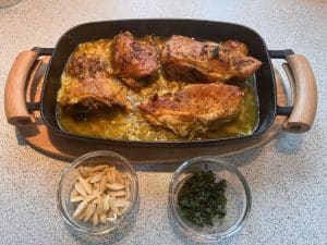 Marokkansk kylling med ras el hanout
