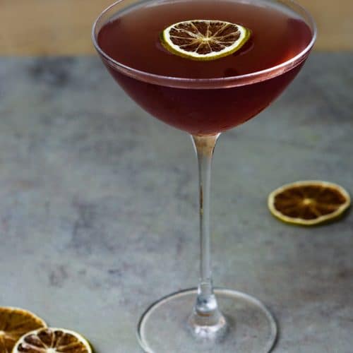 Butterfly martini med hyldeblomst