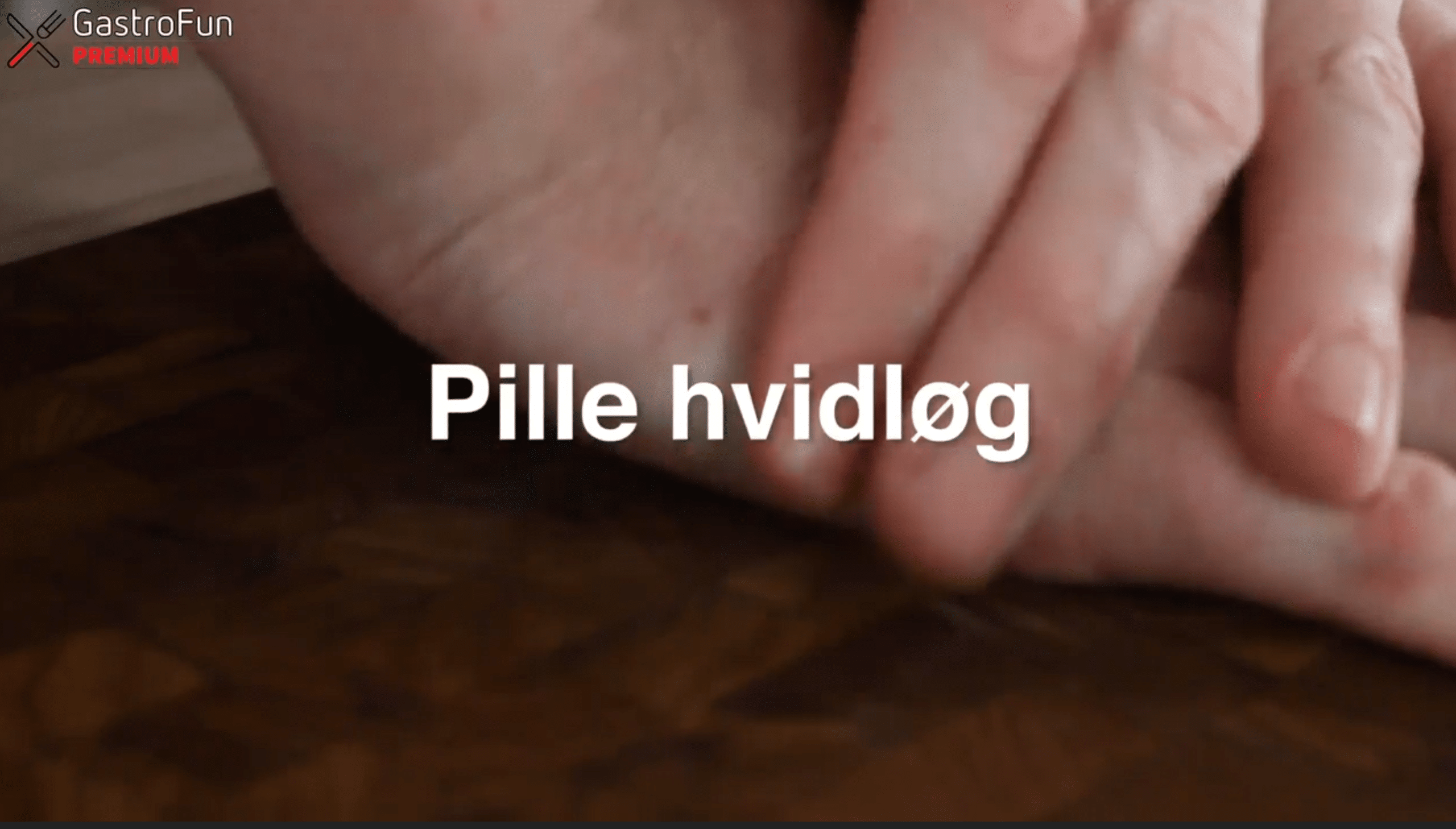 Pille hvidløg