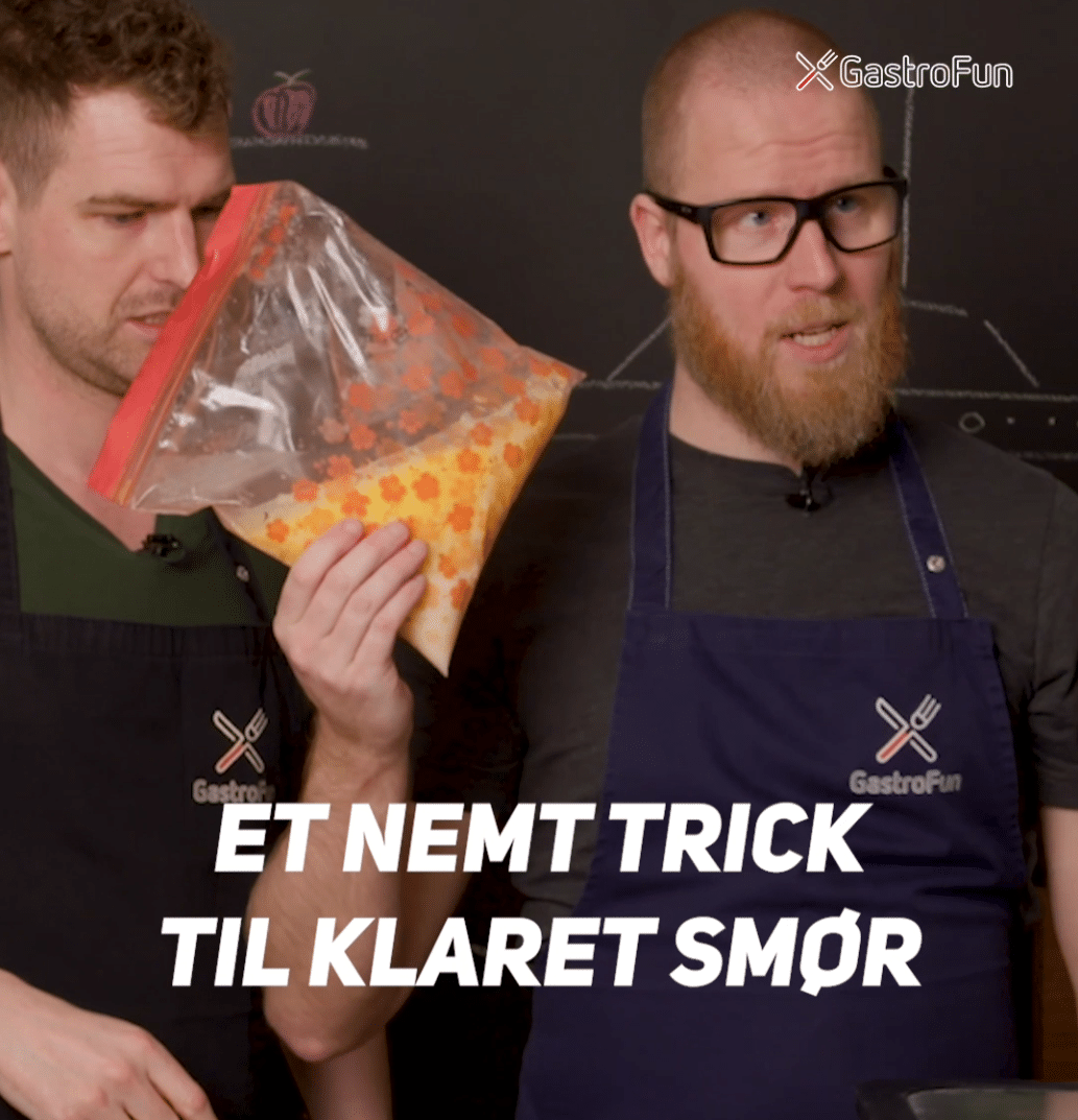 Klaret smør - sådan gør du