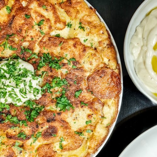 Spansk kartoffelomelet