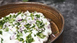 Raita – indisk yoghurt dip