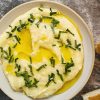 Kartoffeldip med hvidløg