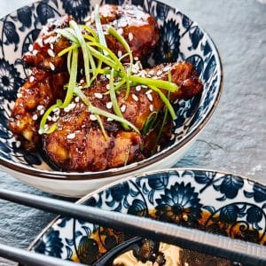 Wings med teriyaki