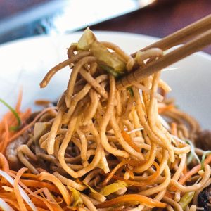 Chicken Yakisoba