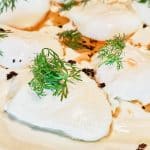 Pocheret æg med tyrkisk yoghurt