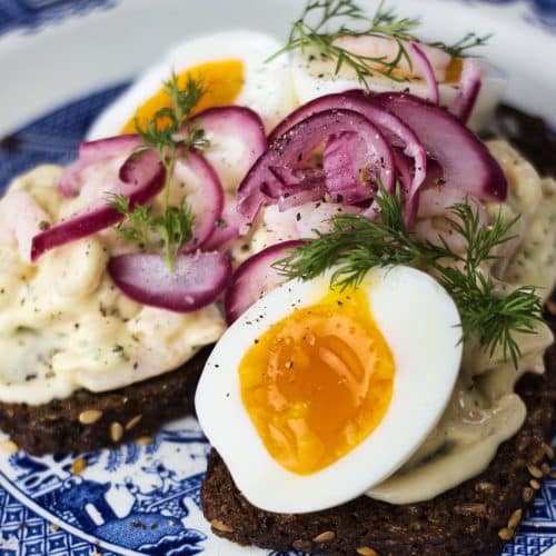 rejesalat med æg
