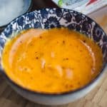 Mayonnaise med koreansk chilipaste
