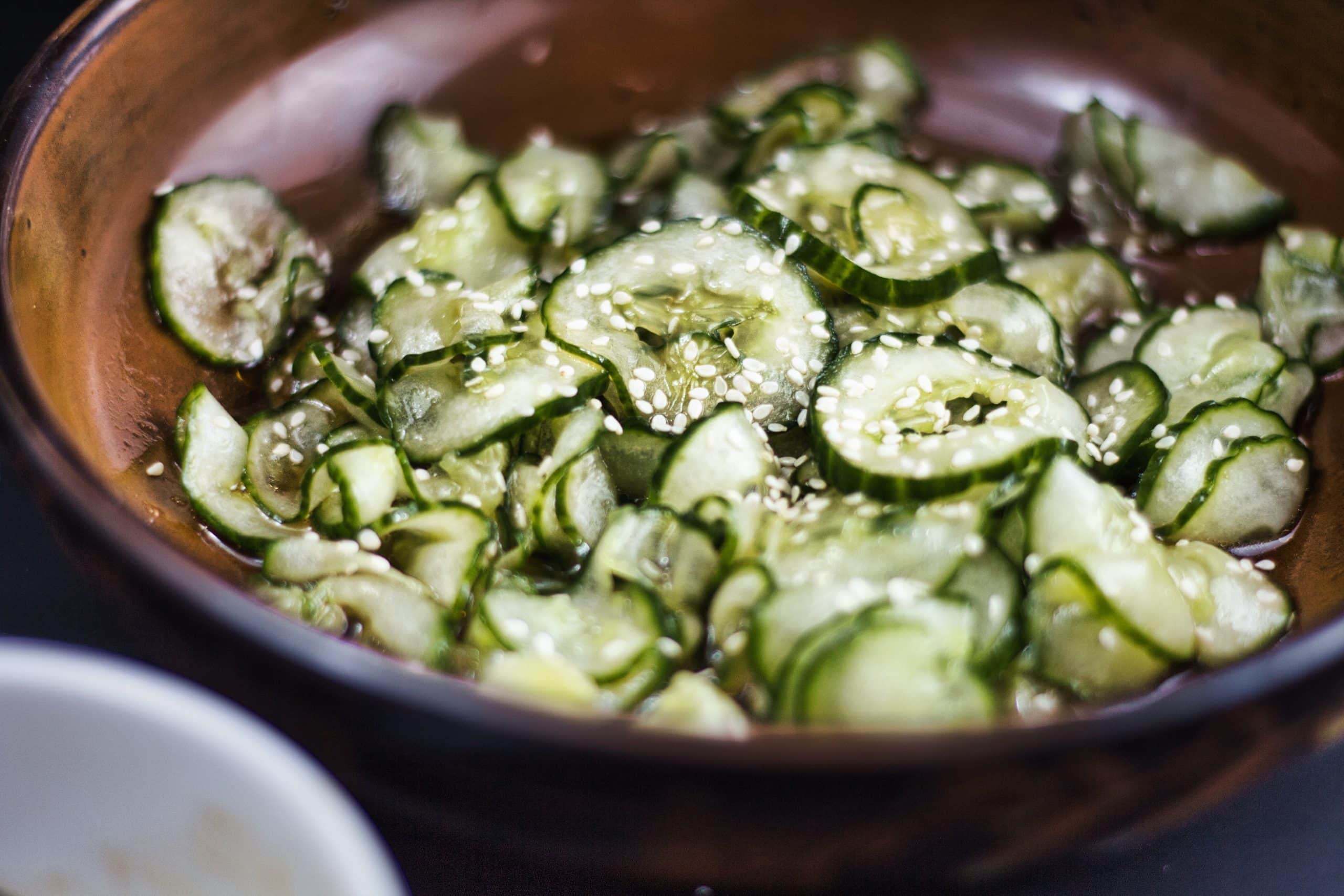 Sonomono - japansk agurkesalat med sesam